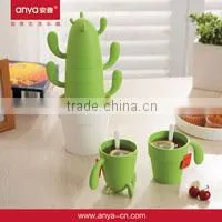 D669 Hot selling Home Decoration Creative Home Wares Cactus Nesting Coffee Mugs