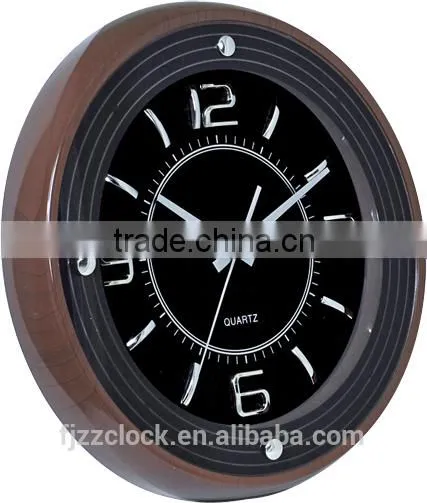 Plastic Material Wooden Color world clock gift