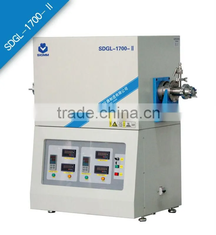 Dual-zone high temperature tube furnace(SDGL-1700II)