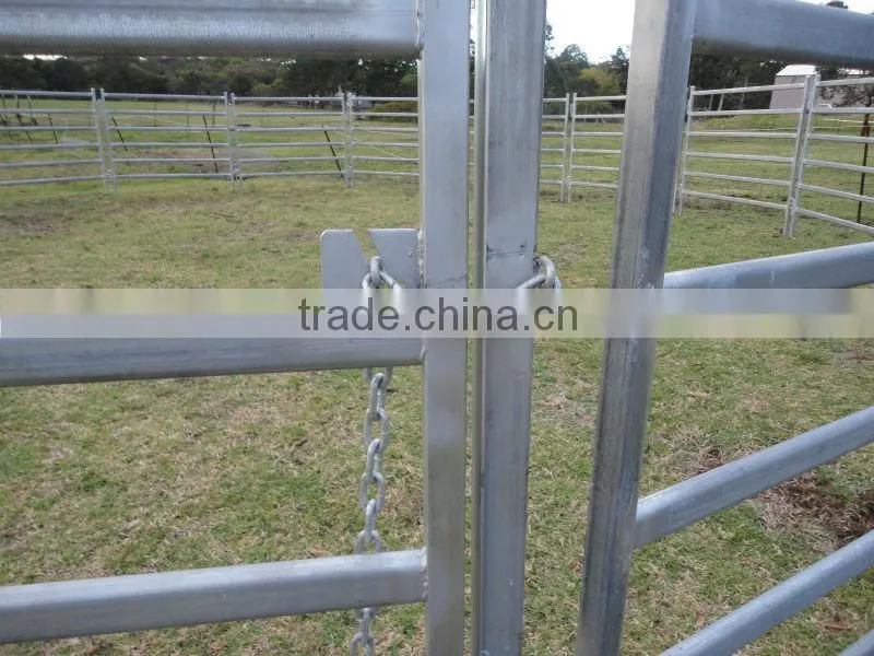 Galvanised 1.8m high cattle panels(sales1@china-metal-fence.com)