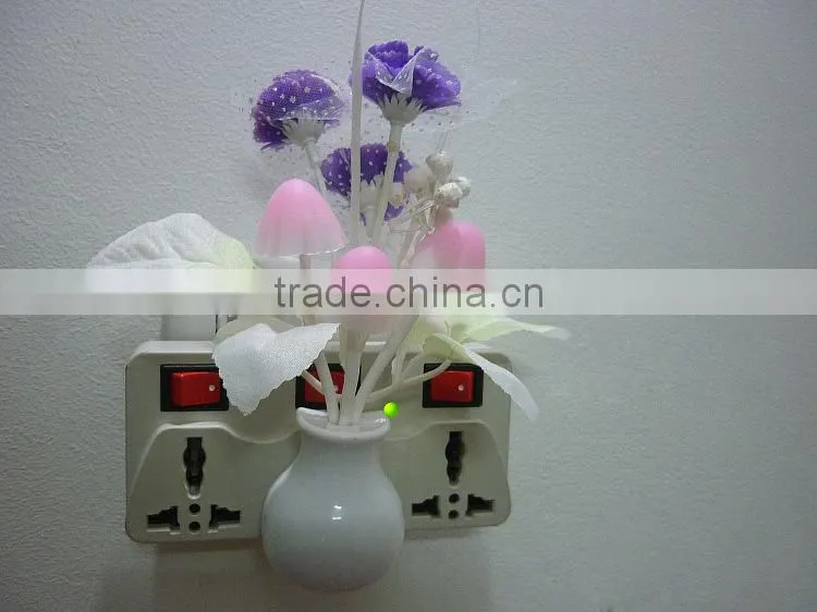 Flower Night light lamp,LED color light ,wall lamp,electricity saving lamp