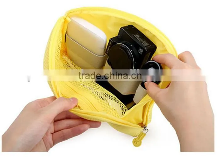 Travel digital power cable charger storage bag