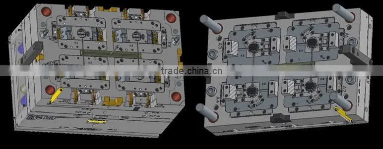 Plastic mould for electronic component part