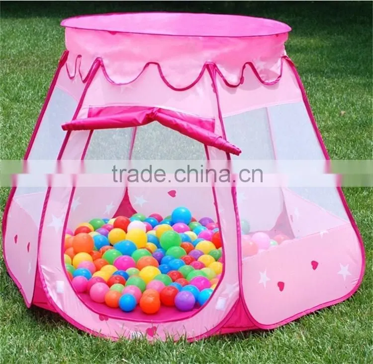 Princess Teepee Baby Foldable Outdoor Pop Up Mosquito Net Child Kid Play Tent