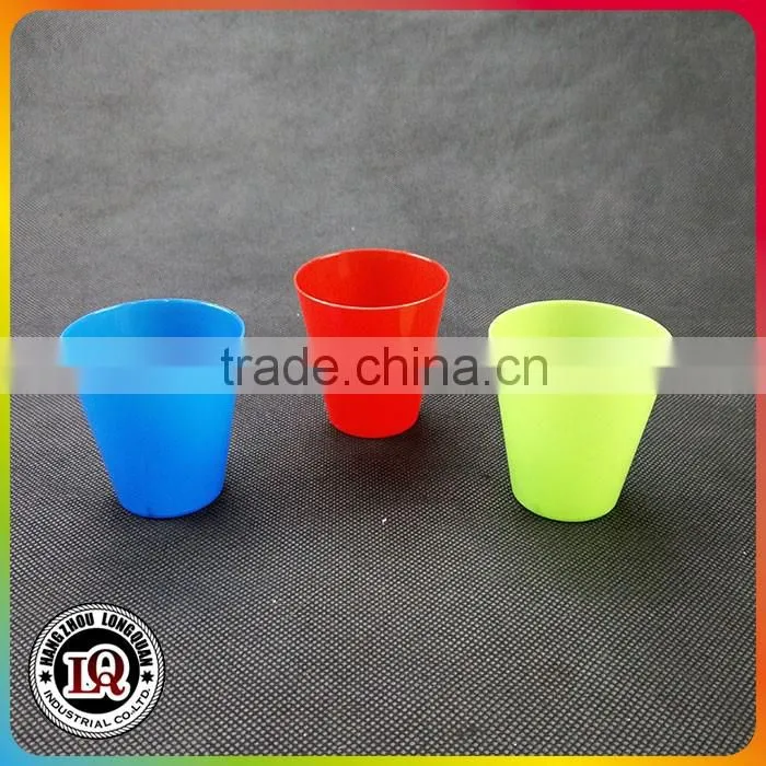 Plastic Color Shot Glass Cup for 30ML