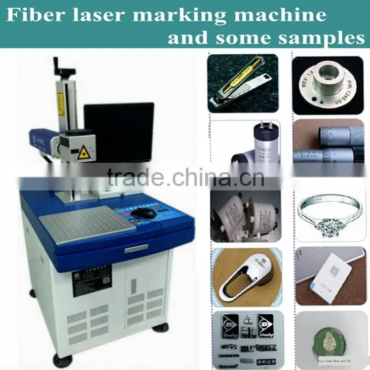shenzhen guangdong 201510W/20W/30W Fiber laser marking machineHot selling 3d fiber laser marking machine
