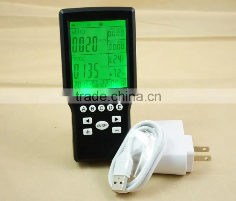 Fast shipping top quality formaldehyde and TVOC gas monitor from Ohmeka