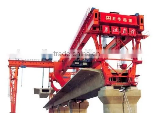 rail way bridge girder erecting crane