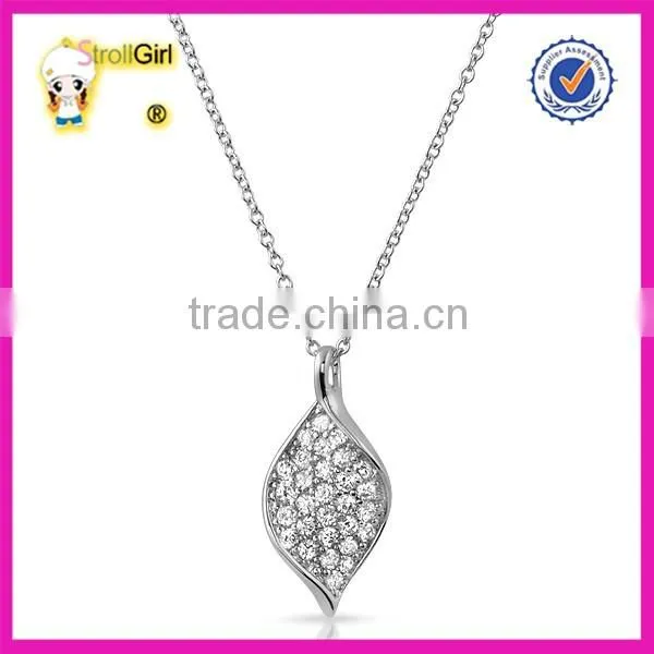 2016 new style fashion 925 silver crown necklace