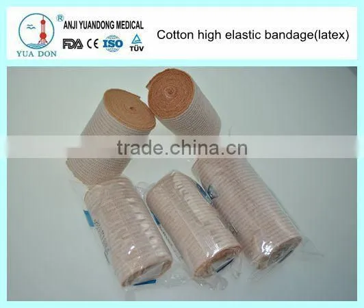 YD70037 cotton rubber luxury elastic bandage for vet