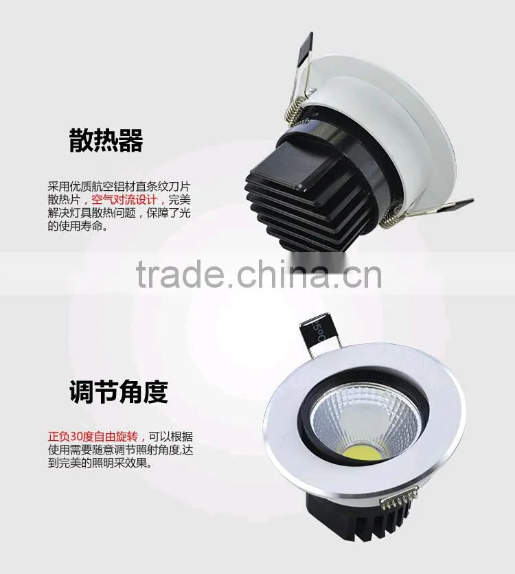 LED Ceiling Lamp Light COB 3w 5w 7w 10w 15w 20w Dimmable LED Spotlight