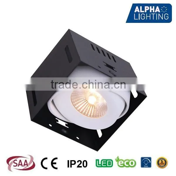 8W High CRI COB led gimbal dimmable 5 years warranty downlight ceiling light with CE SAA