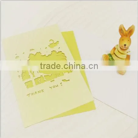 Creative thank you card wholesale