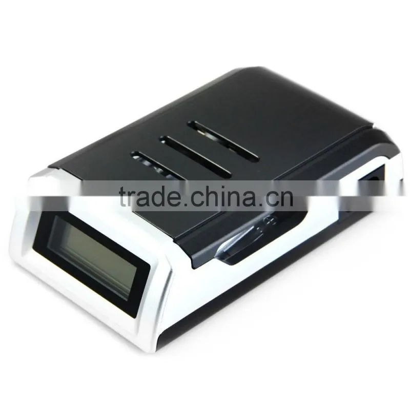 C905W C905 4 Slots Slot LCD Display Smart Intelligent Battery Charger for AA AAA NiCd NiMh Batteries
