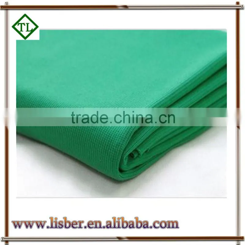 cotton 1 x 1 rib knitted fabric for cuff and neckline