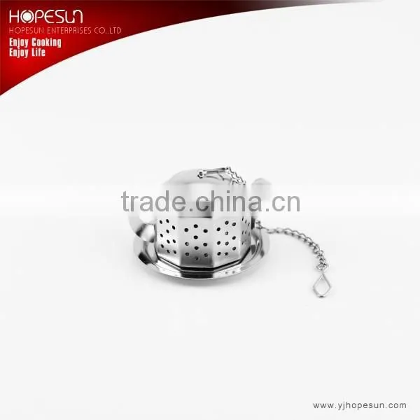 Best sell food grade frog shape stainless steel tea strainer