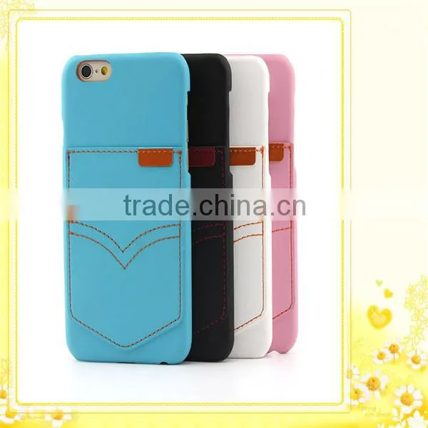 New arrival stylish phone leather case ,4.7 inch slim phone leather case for iphone 6 in stylish and fresh colors