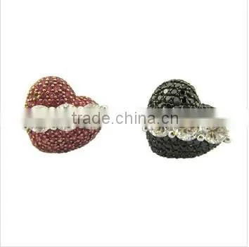 2014 fine silver jewelry ring with two-tone plated