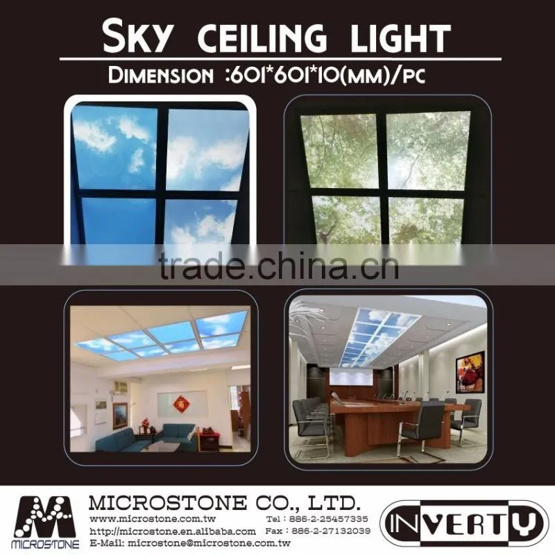 MICROSTONE desktop type for compact design ART frame light