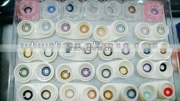 funny eyes cute contact lens case