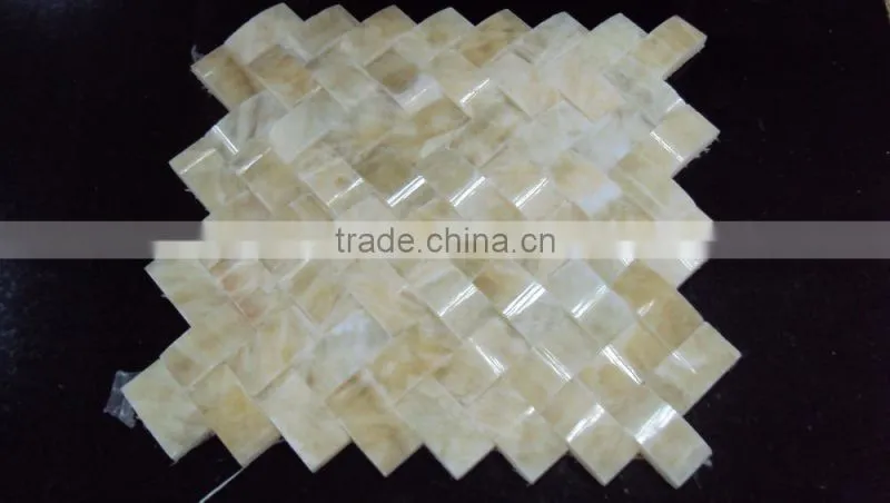 Honey onyx Mosaic---3D Desigh----Cheapest Price