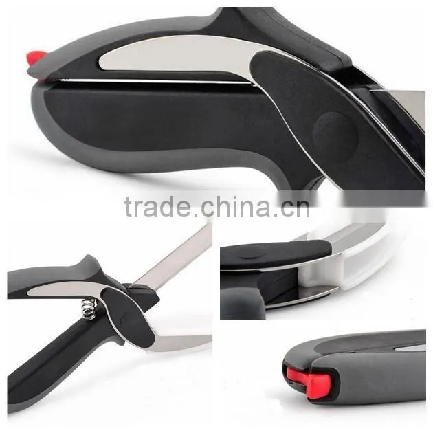 High Qualtiy Clever Cutter 2-in-1 Knife Cutting Board Scissors