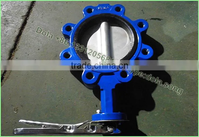 BV-DS143 BS5155 PN16 wafer style butterfly valve