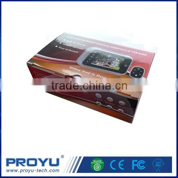 High quality Night vision function silver Digital Door Peephole Viewer