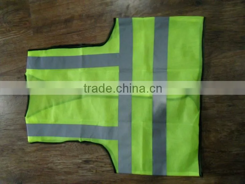 China wholesale cheap led yellow safety vest with pockets