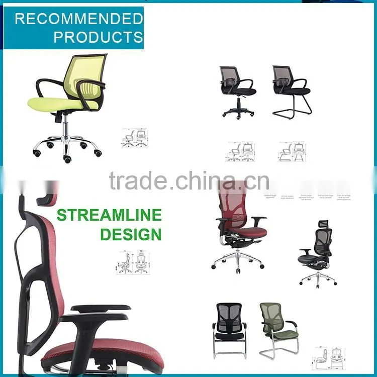 892A High Back Ergonomic Executive Chair with Headrest in Mesh