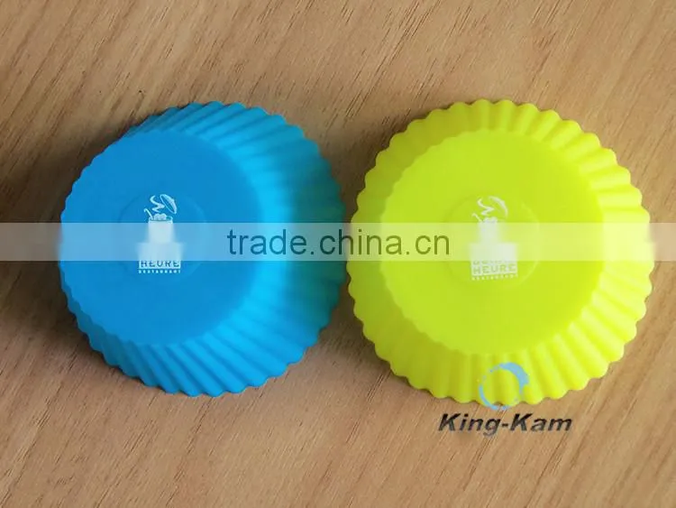 Non-stick silicone cake cup mold, Eco-friendly heat-resistant cake mold