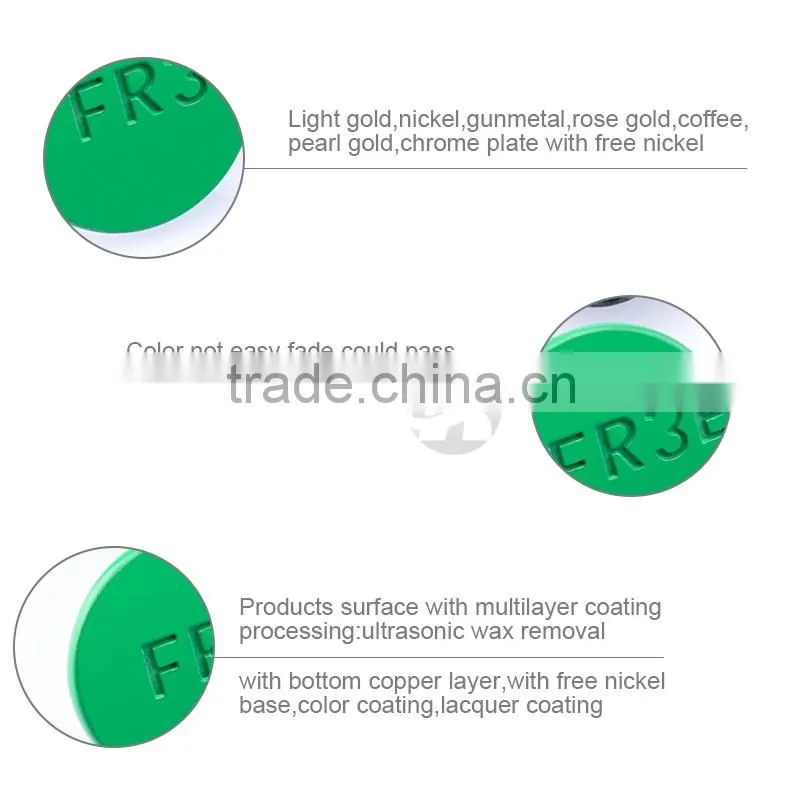 Colorful Painted Remove Metal Buttons For Jeans