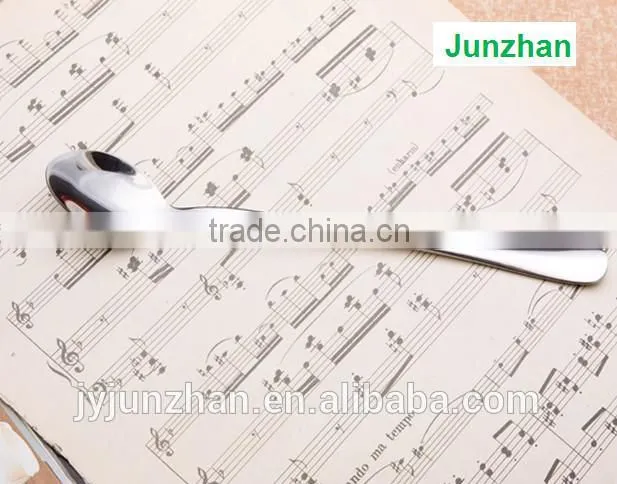 Metal long handle spoon with mirror polishing Factoy directly in Jieyang