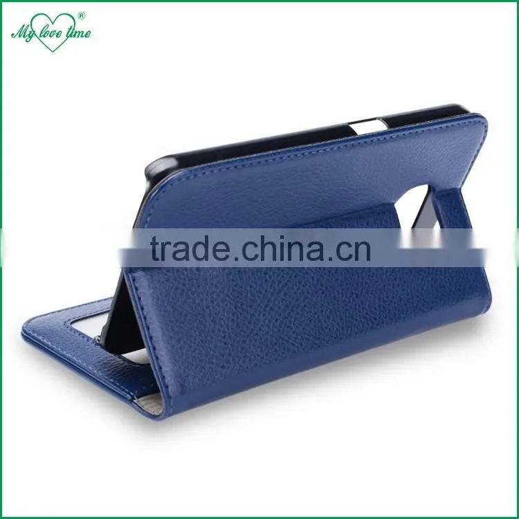 Guangzhou OEM Manufacturer Phone Leather Case Cover for Samsung Galaxy S7
