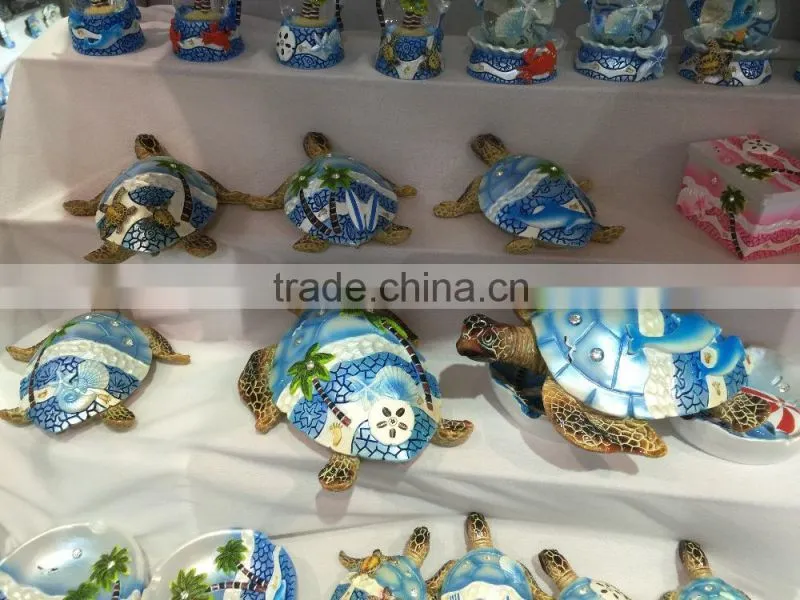 polyresin dolphin snow globe item