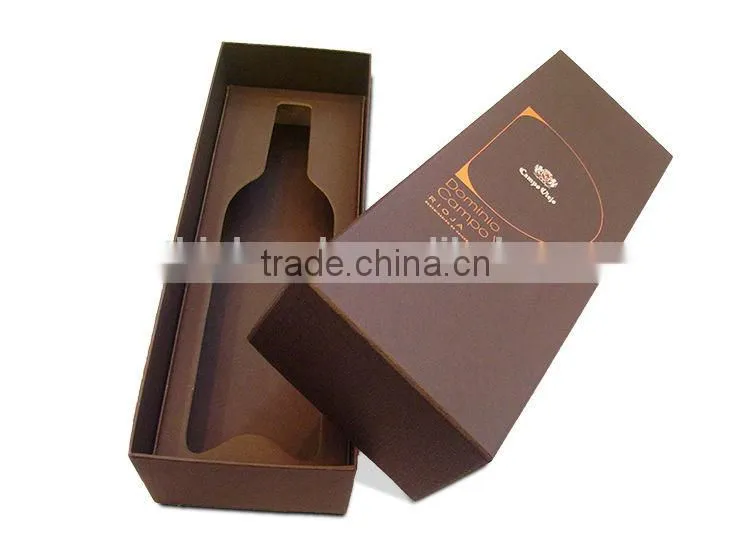 Custom printed packaging cardboard wine glass gift boxes wholesale