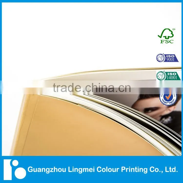 Professional Full Color Print Customized A4 Fashion Dress Catalog