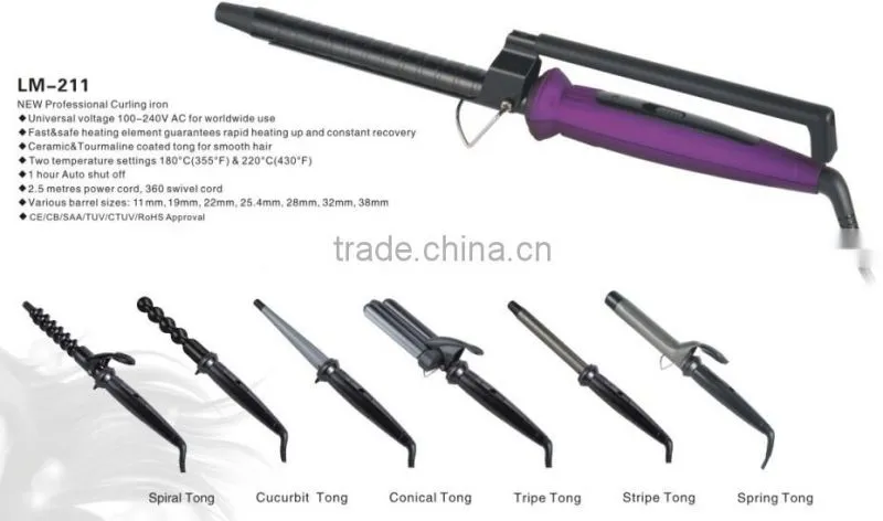 Newest manufacturing customized hair cone curl