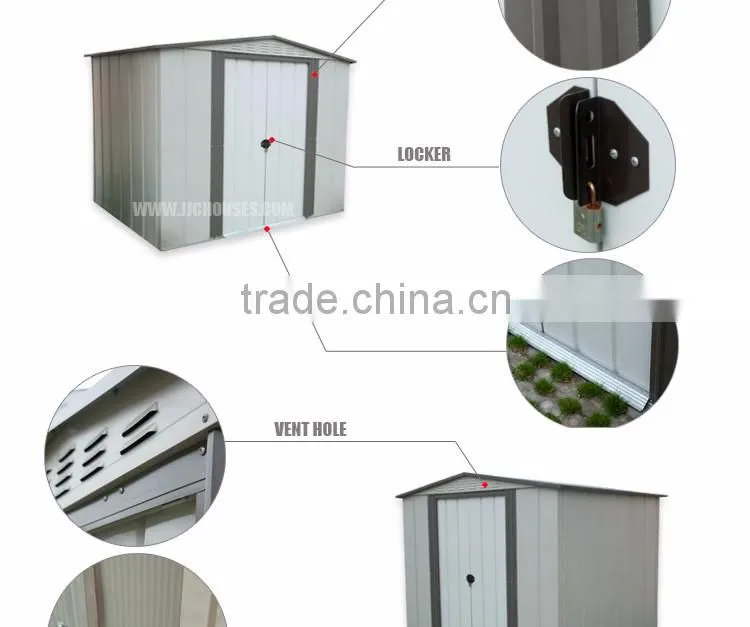 New and professional 2 car metal carport shed,high quality duramax shed,hot sell tin shed