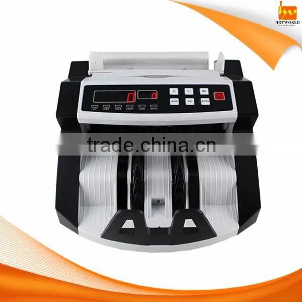 Multi-currency money counter machine, Modern design table type shop banknote cash counter machine