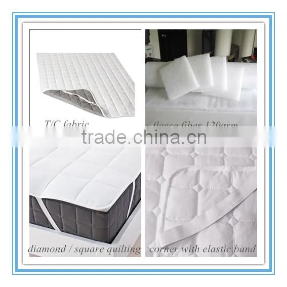 The latest fashion design White Duck Feather Round Mattress Topper