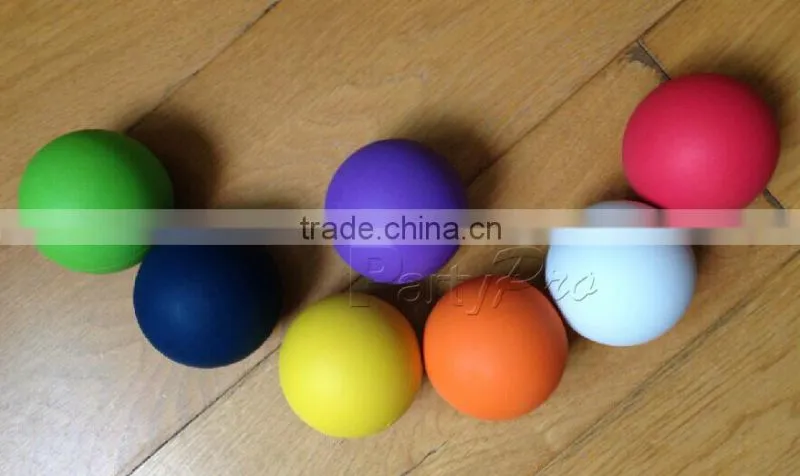Partypro Hot New Products for 2015 Zhejiang Custom Embossed Massage Lacrosse Ball