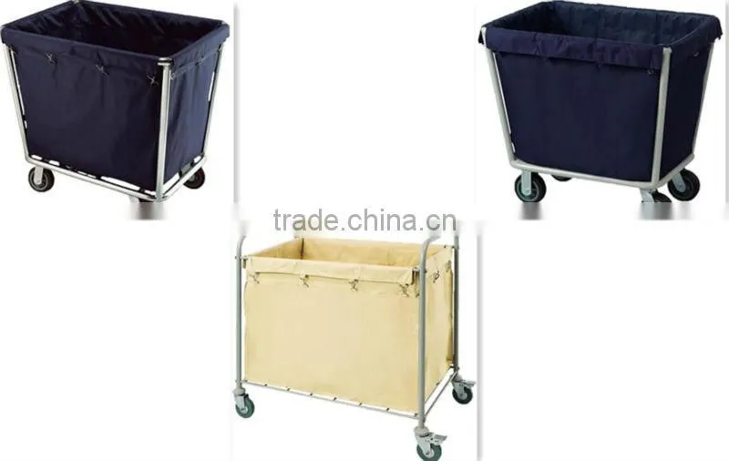 Omni-directional wheels linen trolley