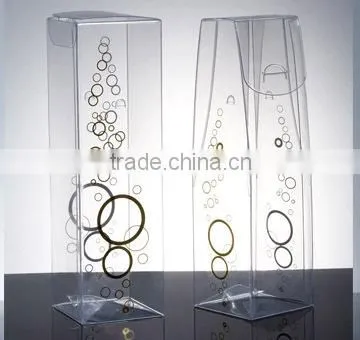 Plastic Clear Box PVC Box Packaging Box Plastic Packaging Box clear wine glass packing box