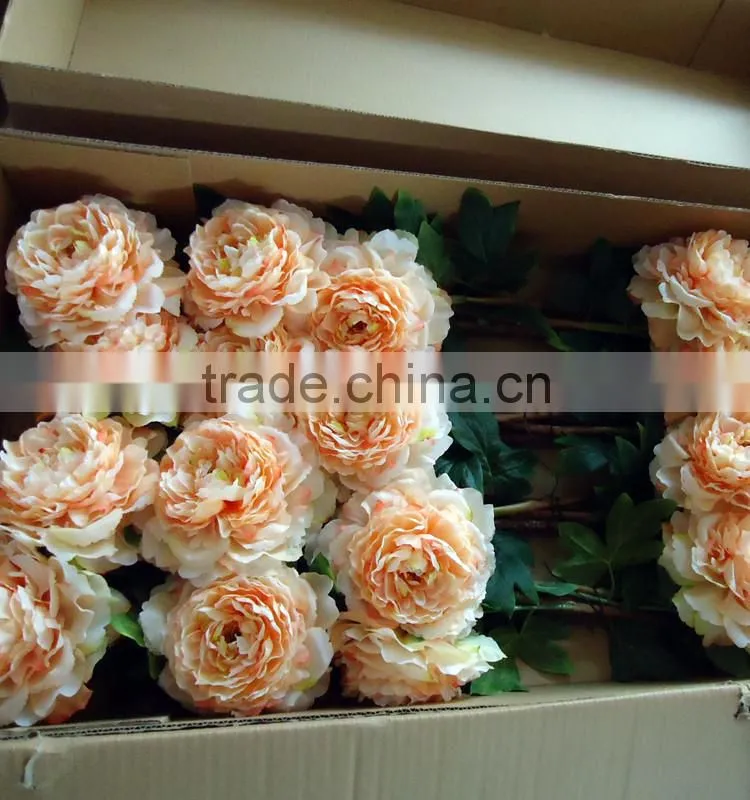 decorative plastic artificial flower big artificial flower orchid