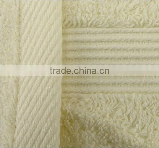 100% Cotton Blue Yarn Dyed Quick-Dry Untwisted Yarn Jacquard hand face bath towel set