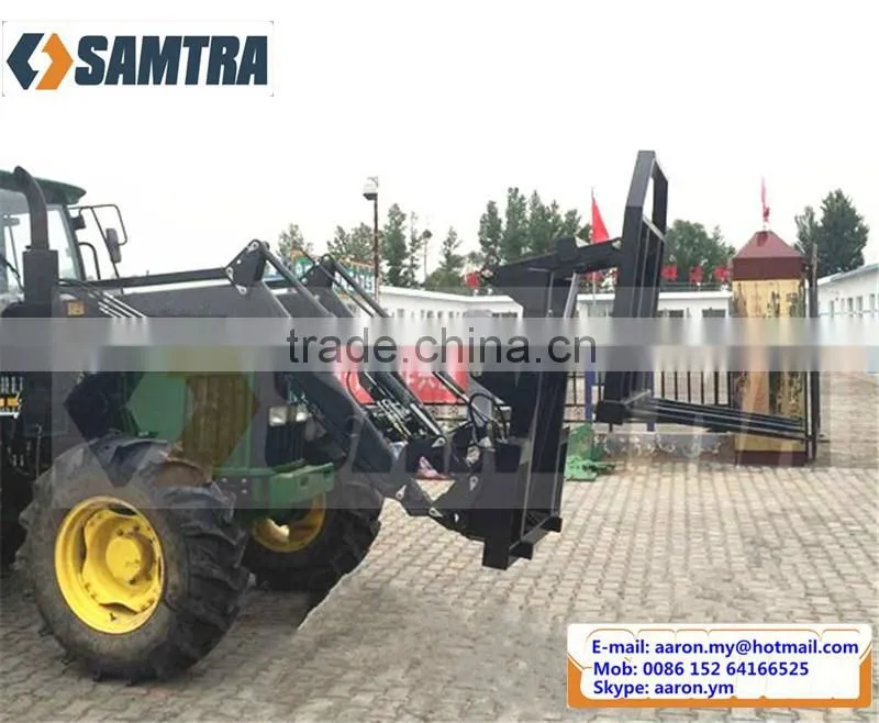 small tractor front end loader