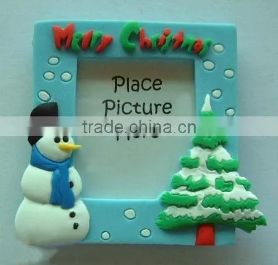 fashion christmas pvc photo frame