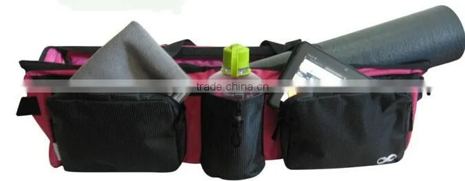 Multipocket fashionable durable waterproof yoga mat bag