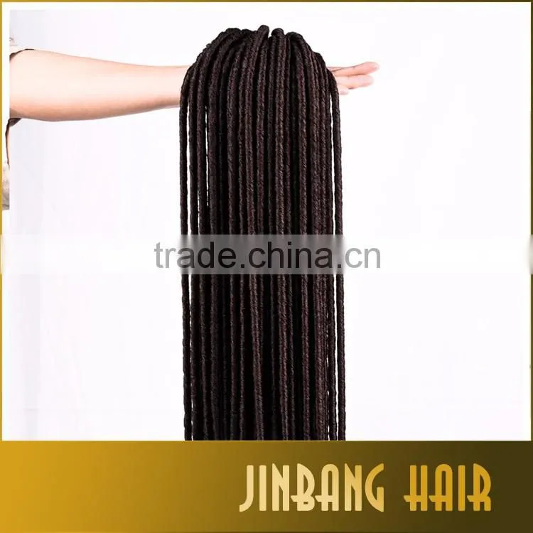 Cheap price 18inch fauxlocs soft crochet twist 2x havana mambo fauxlocs twist braid soft dread fauxlocs